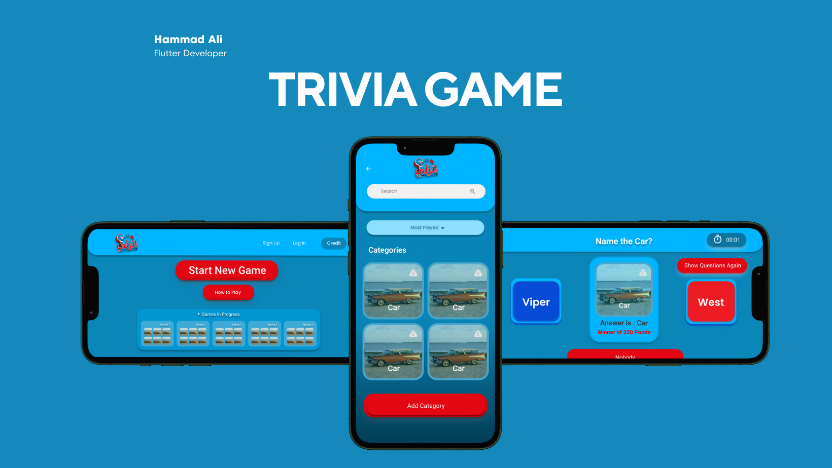 Trivia Game project cover